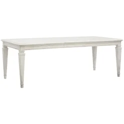 East Bay 6pc Dining Set: Extendable Dining Table, 4 Arm Chairs & Bench