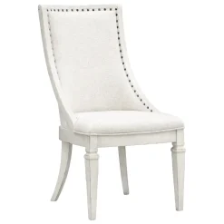 East Bay 6pc Dining Set: Extendable Dining Table, 4 Arm Chairs & Bench