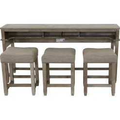 Elise Console Table & 3 Stools