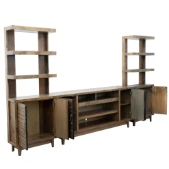 Everett 77 Inch Console With 2 Piers