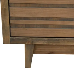 Everett 66 Inch Crystal Only Fireplace Console with 2 Piers