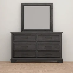 Fallston King Bed, Dresser, Mirror, Nightstand