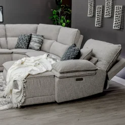Goliath 6pc Power Chaise Sectional
