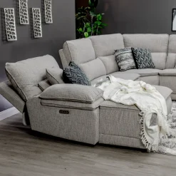 Goliath 6pc Power Chaise Sectional