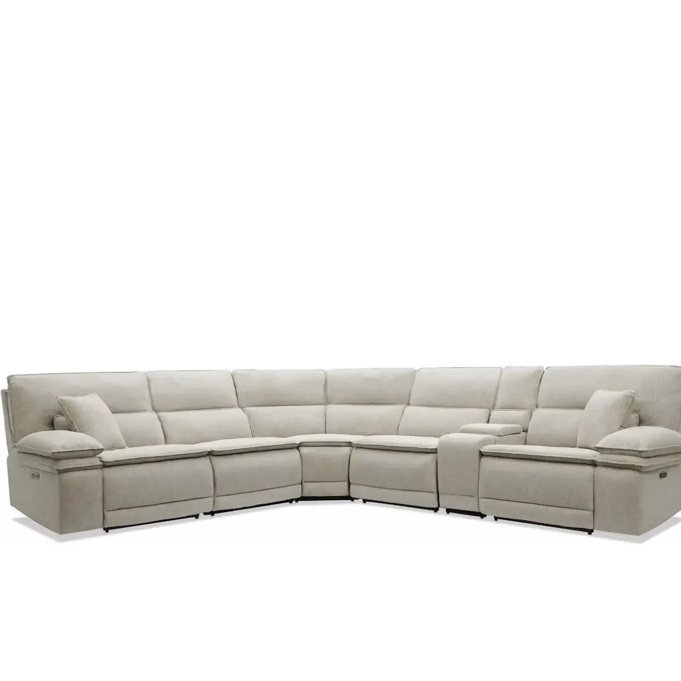 Goliath 6pc Sectional with Console