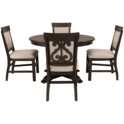 Hacienda 5pc Dining Set: 48