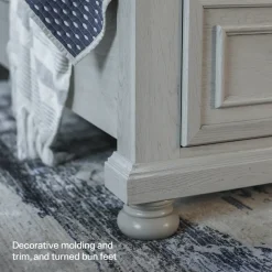 Hanover King Bed, Dresser, Mirror & Nightstand