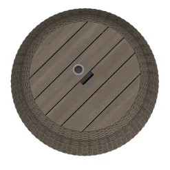Hayward Cocktail Table with Umbrella Holder