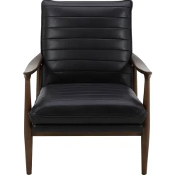 Holmes Leather Accent Chair