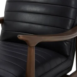 Holmes Leather Accent Chair