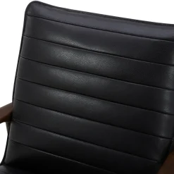 Holmes Leather Accent Chair