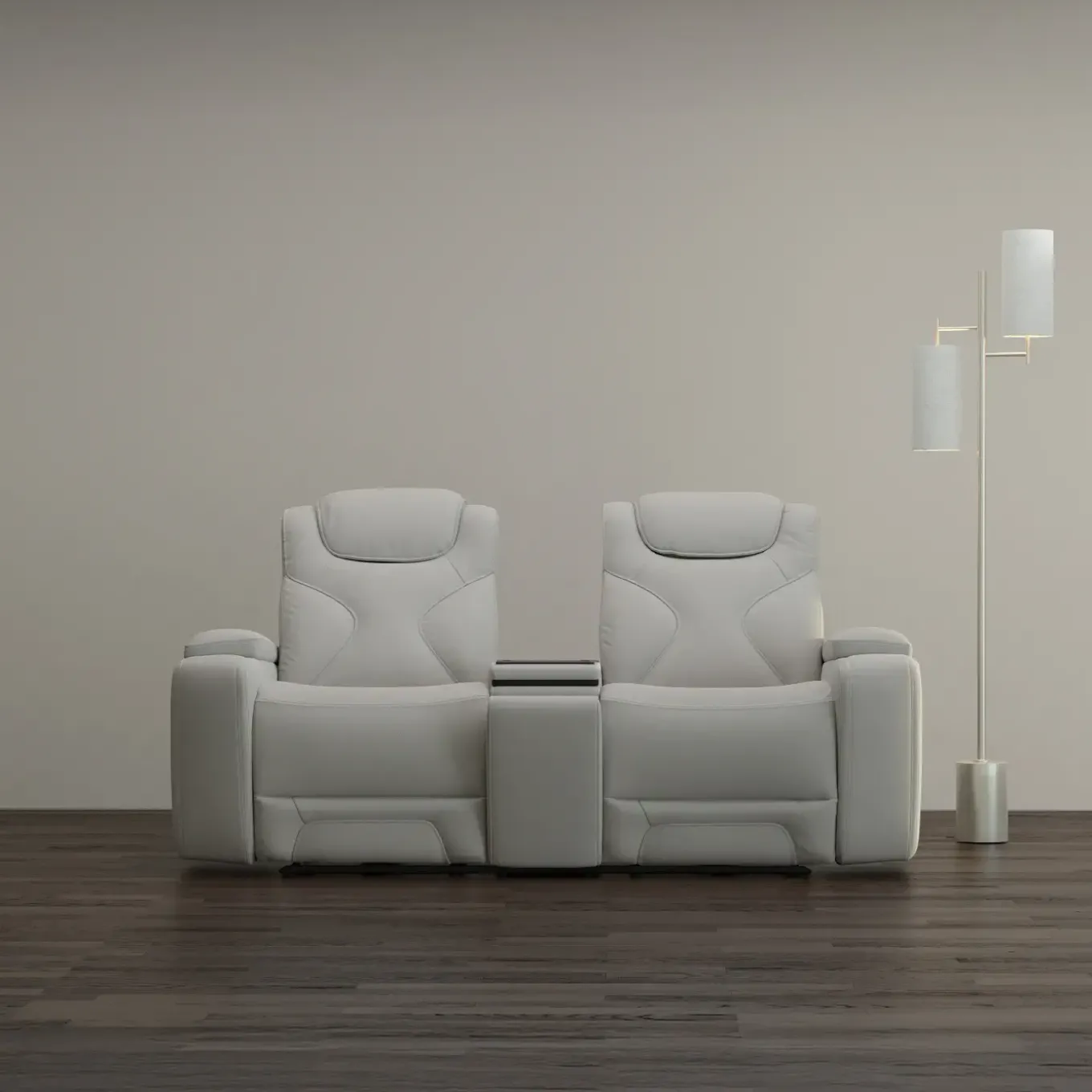 Jet Zero G Power Loveseat with Power Headrest & Power Cooler