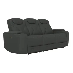 Jet Zero G Power Sofa with Power Headrest & Dropdown Table