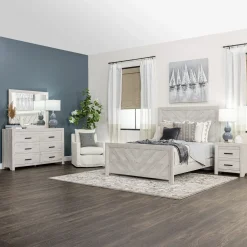 Kelcey Master Bedroom White