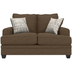 Kingston Brown Sofa & Loveseat