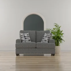 Kingston Charcoal Sofa & Loveseat