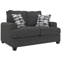 Kingston Charcoal Sofa & Loveseat