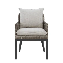 Laguna 7pc Dining Set: Table & 6 Woven Arm Chairs