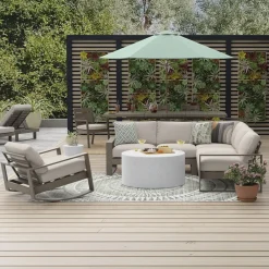 Lahaina 3pc Sectional: LAF Loveseat, RAF Loveseat & Corner
