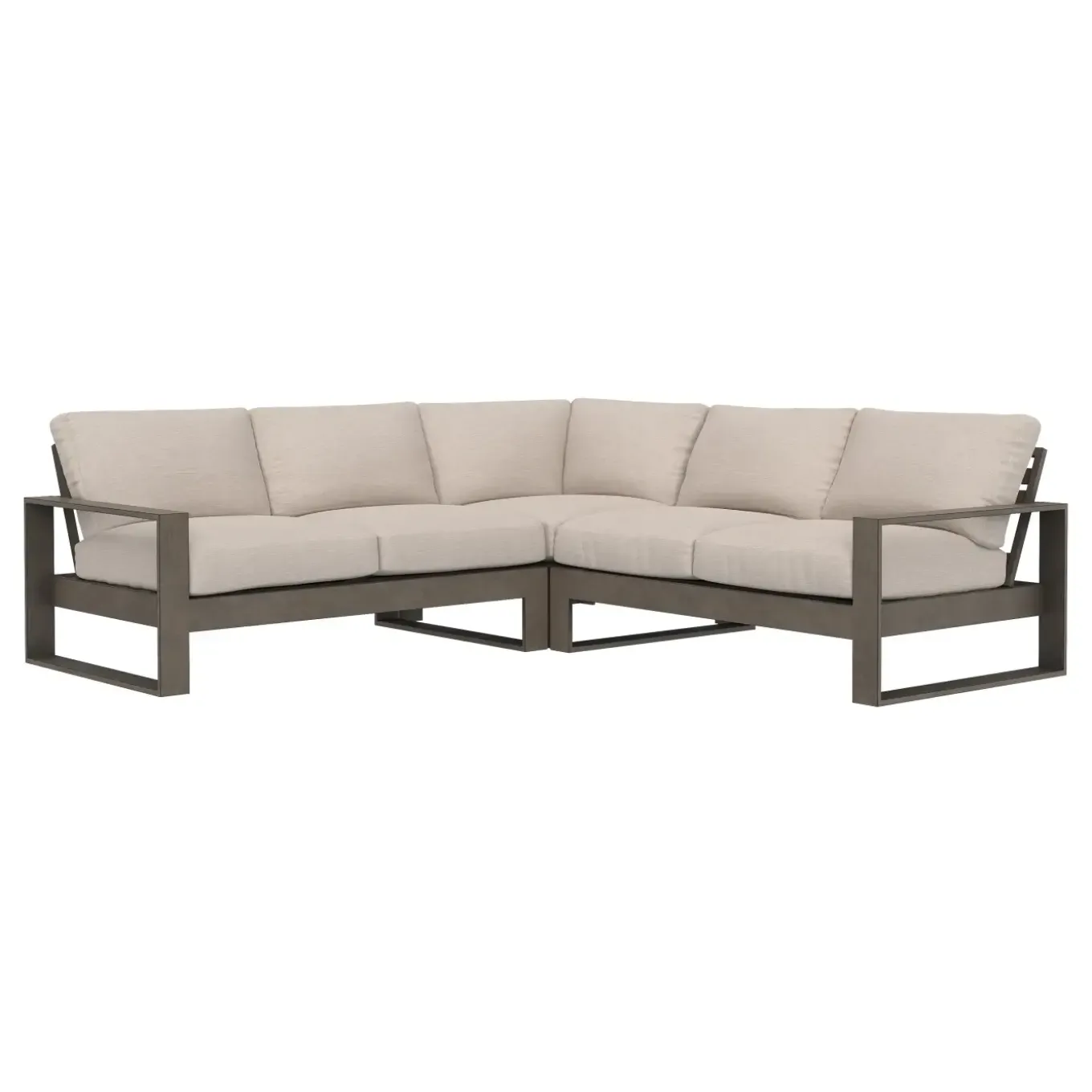 Lahaina 3pc Sectional: LAF Loveseat, RAF Loveseat & Corner