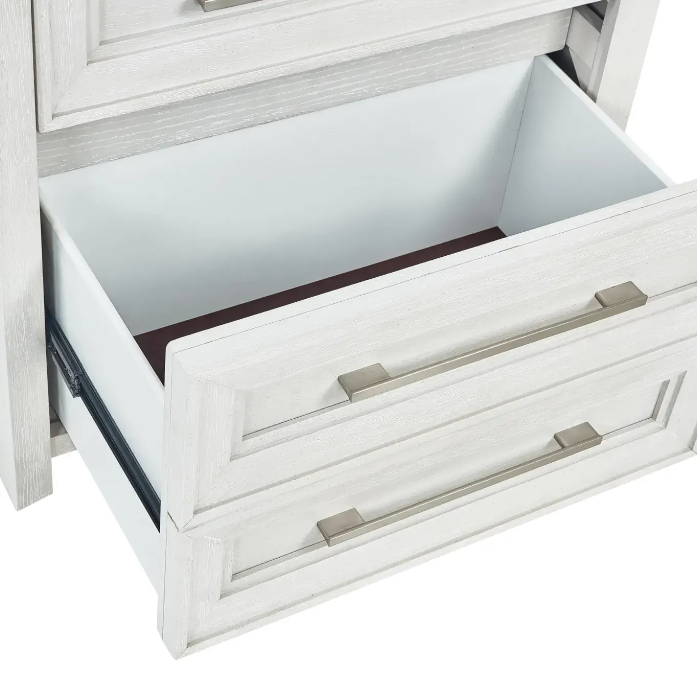 Laurel California King Panel Bed, Dresser, Mirror & Nightstand