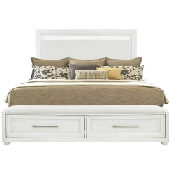 Laurel King Bench Storage Bed
