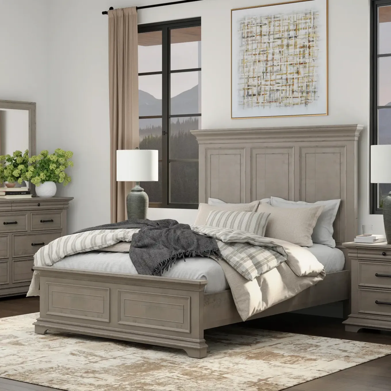 Legion Eastern King Panel Bed