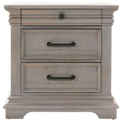 Legion Eastern King Storage Bed, Dresser, Mirror, Nightstand
