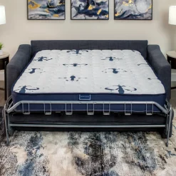 Luca Stearns & Foster Queen Sleeper Sofa with 8