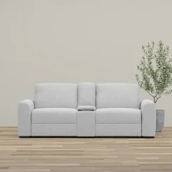 Luna 3pc Reclining Console Love