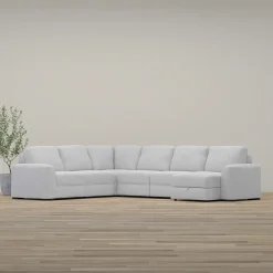 Luna 6pc Sectional with RAF Chaise