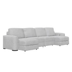 Luna 4pc Slide Double Chaise