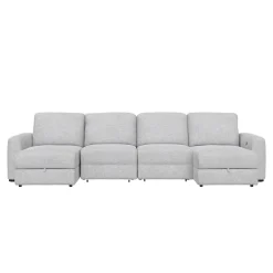 Luna 4pc Slide Double Chaise