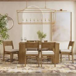 Madison Dining Table & 6 Chairs