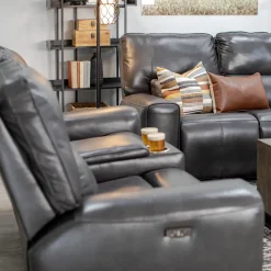 Malone Gray Reclining Living Room Set
