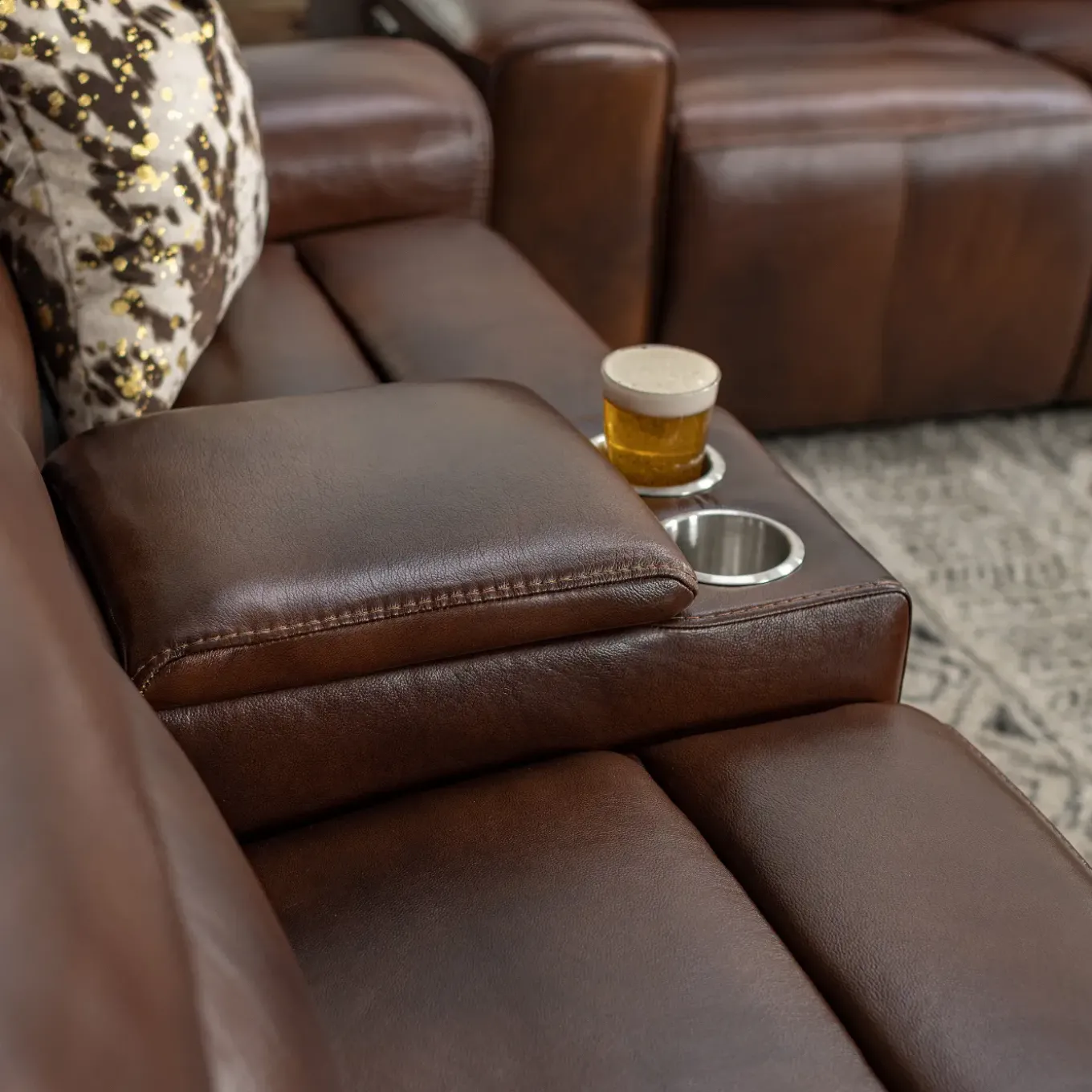 Malone Zero G Power Reclining Loveseat