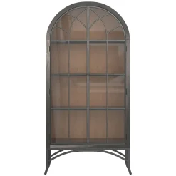 Marbella-New! Cabinet with Glass Doors