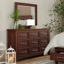 Mayfair Cherry Panel Bedroom Set
