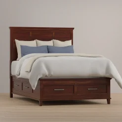 Mayfair Cherry Storage Bed