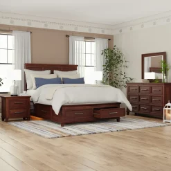 Mayfair Cherry Storage Bedroom