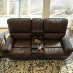 Memphis Power Loveseat with Console