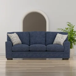 Mercer Blue Sofa & Loveseat
