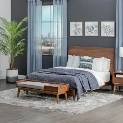 Minetta Walnut Bed