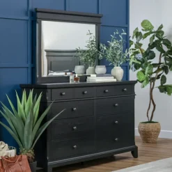 Modern Classics Black Bedroom Set-New!