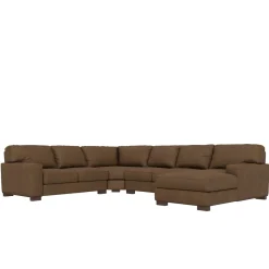 Monarch Leather Sectional
