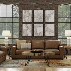 Monarch Leather Sofa
