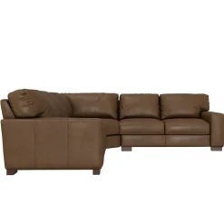Monarch 3pc Leather Sectional