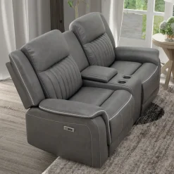 Myers Buy the Power Reclining Sofa, Get the Power Reclining Loveseat Free
