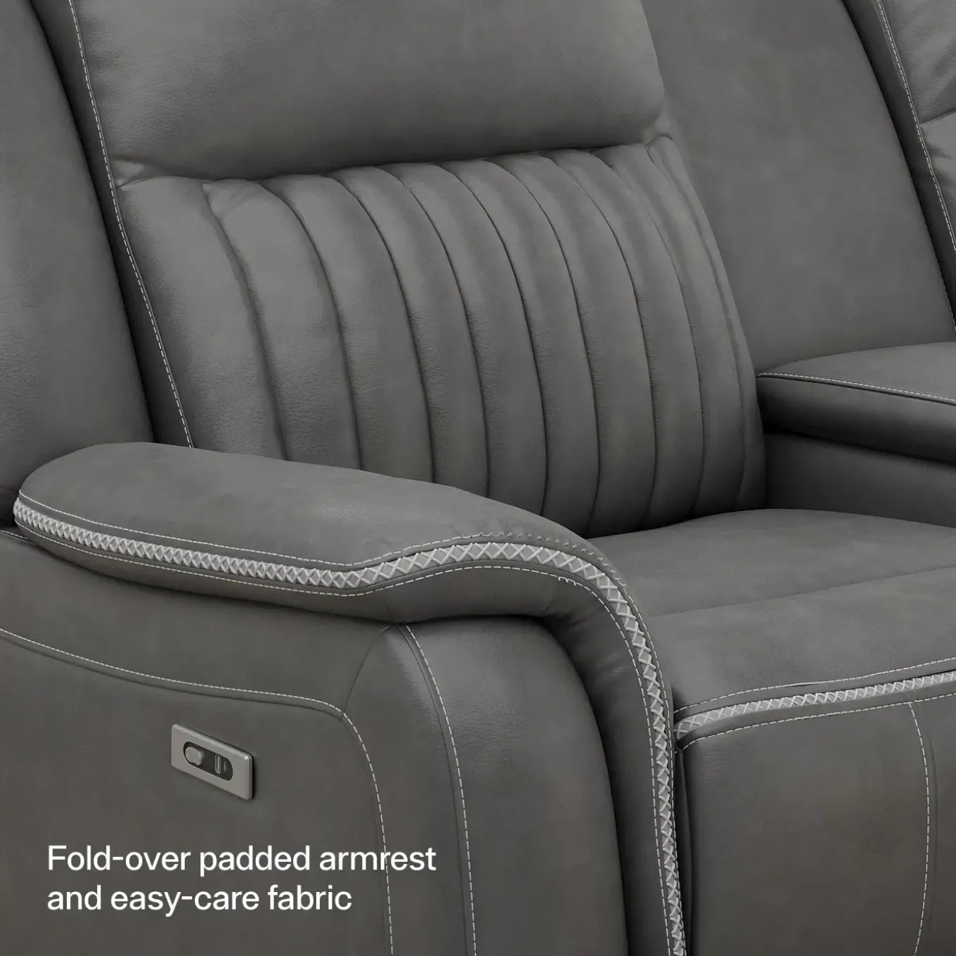 Myers Buy the Power Reclining Sofa, Get the Power Reclining Loveseat Free