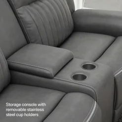 Myers Buy the Power Reclining Sofa, Get the Power Reclining Loveseat Free